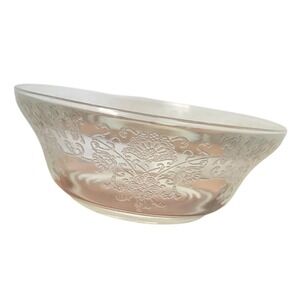Vintage Berry‎ Bowl Hazel Atlas Glass Co 4.5" Depression Glass 1934-1937